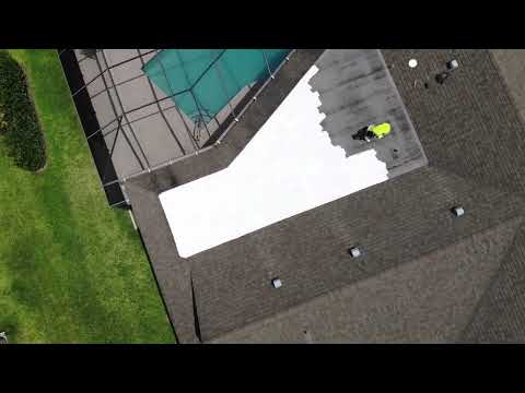 How to Apply a Flat Roof Coating Application