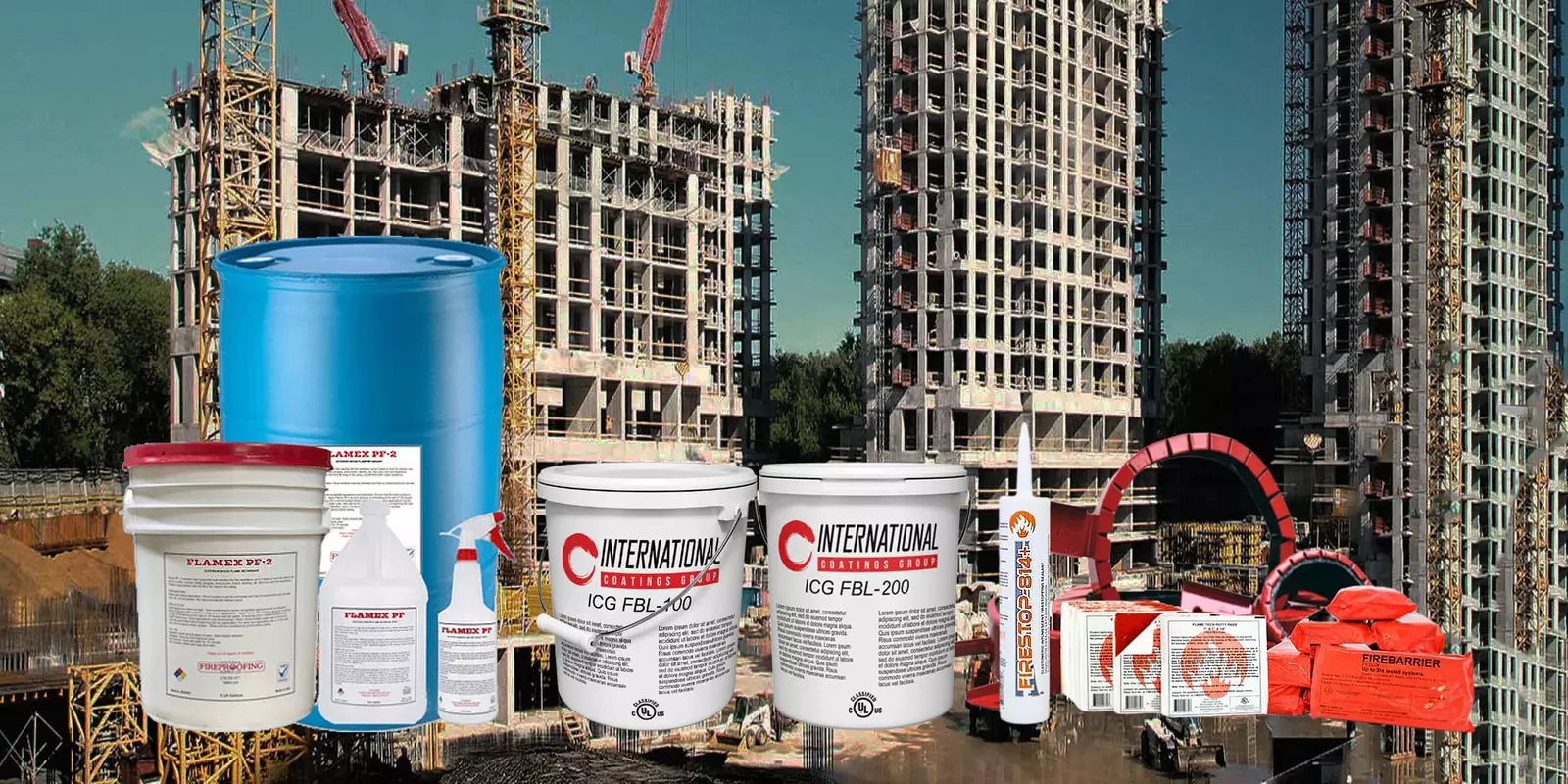 we supply fire retardant and ul firestopping products