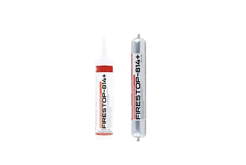 A complete UL Test is available for Firestop-814+ Elastomeric Intumescent Firestop Sealant. The test covers many electrical, plumbing, HVAC as well as head-of-wall applications for "Through Penetrations." "Through Penetrations" occur in wood, gypsum next to concrete floor and wall assemblies that have a fire rating of up to 4 hours.