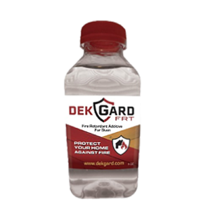 dek gard fire retardant additive for stains to achieve a class a fire rating