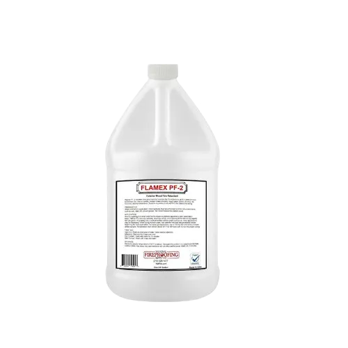 flamex pf-2 is the best exterior wood fire retardant and the longest lasting. class a fire rated