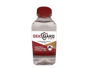 Dek Gard fire retardant wood stain additive offers a reliable solution to safeguard your home and property from the dangers of wildfire embers