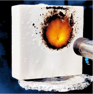 apply contego intumescent paint to spray foam